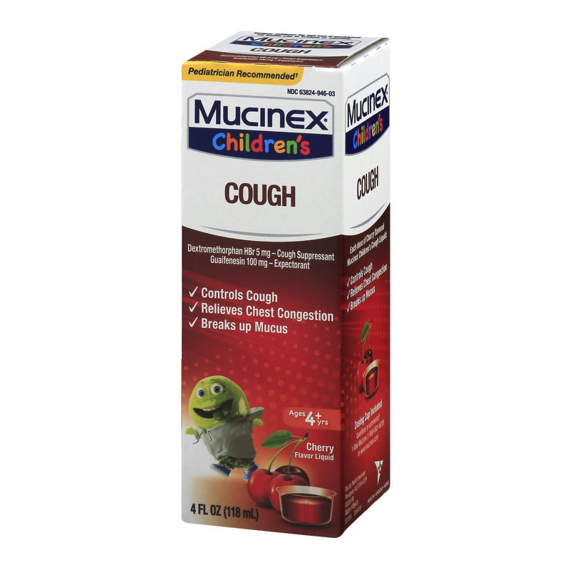 Mucinex® Max Children's Cold and Cough Relief Liquid 4 oz. (1191559_EA) 1/EA