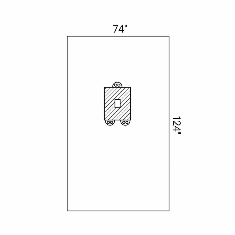 O&M Halyard Inc Abdominal Drape Pediatric Laparotomy Drape II 74 W X 124 L Inch Sterile (349867_EA) 1/EA