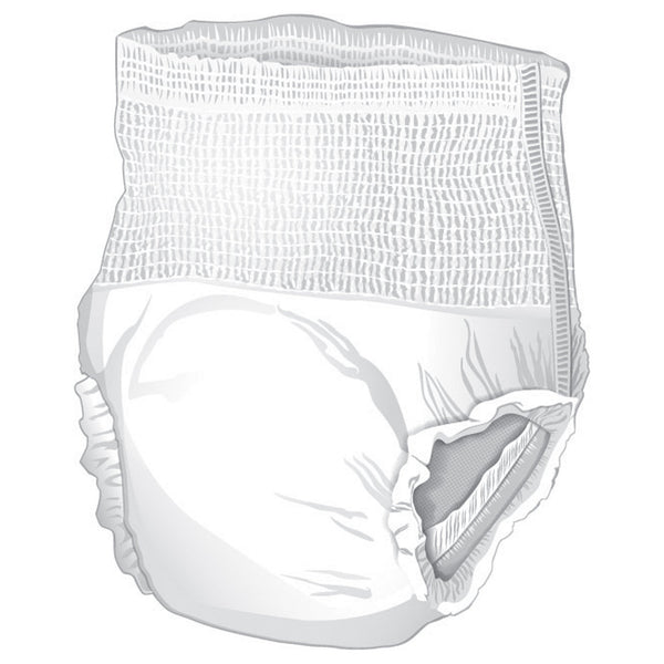 McKesson Unisex Adult Absorbent Underwear Pull On with Tear Away Seams X-Large Disposable Moderate Absorbency (1123834_BG) 14/BG