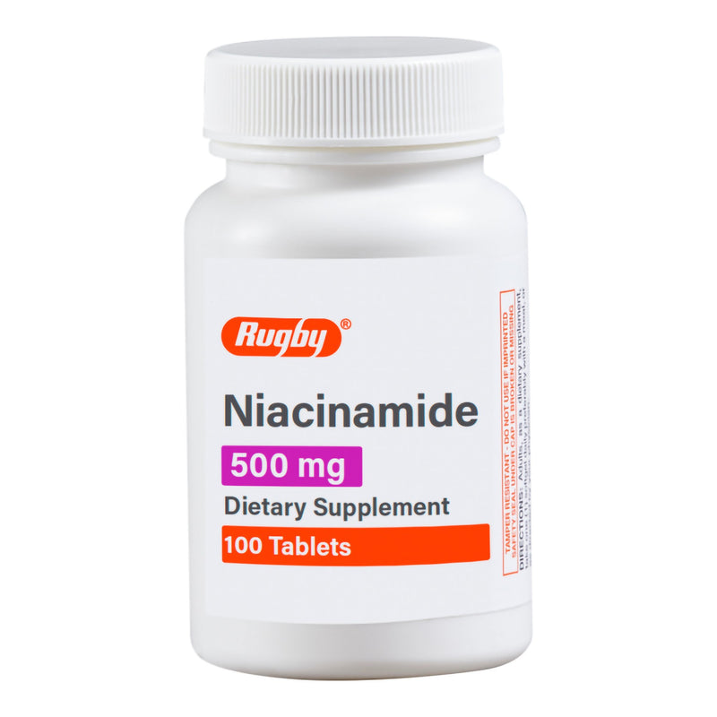 Major Pharmaceuticals Dietary Supplement Vitamin B3 500 mg Strength Tablet 100 per Bottle (1170000_BT) 1/BT