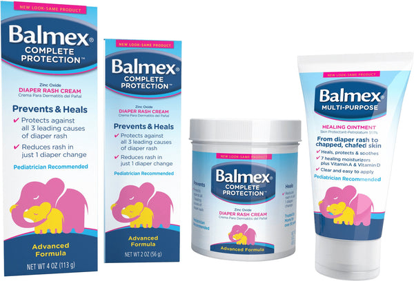 Balmex® Diaper Rash Treatment 16 oz. Jar Balsam Scent Ointment (1129041_EA) 1/EA