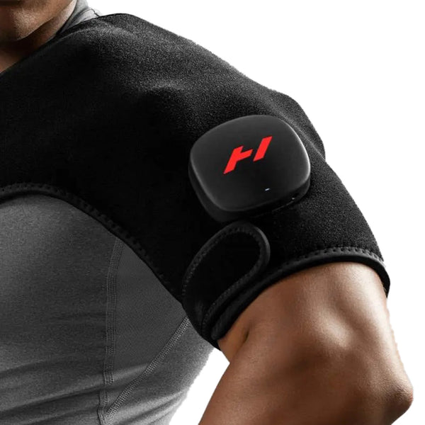 Hyperice Venom 2 Heat and Massage Therapy Wrap Shoulder One Size Fits Most Neoprene / Silicone Reusable (1235917_EA) 1/EA
