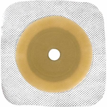 Esteem synergy® Ostomy Barrier Precut, Standard Wear Stomahesive® Adhesive Medium Flange Esteem Synergy™ System Hydrocolloid 1-1/2 Inch Opening 4-1/2 X 4-1/2 Inch (475060_BX) 10/BX