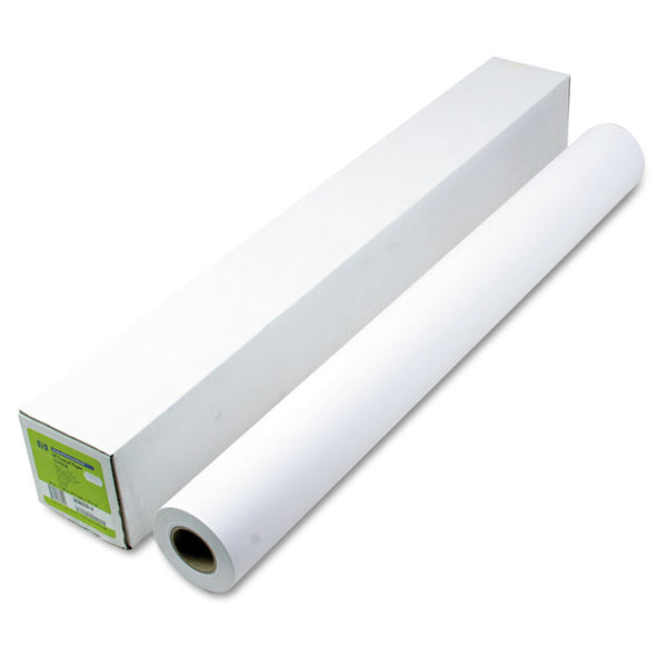 HP DesignJet Inkjet Large Format Paper, 4.9 mil, 36" x 150 ft, Coated White (HEWQ1405B)