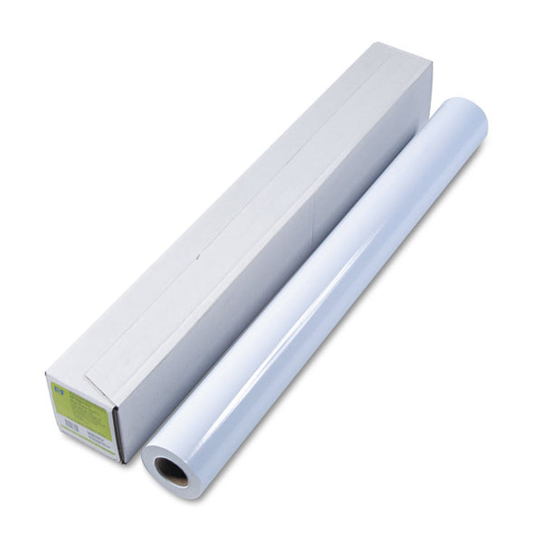 HP DesignJet Inkjet Large Format Paper, 7 mil, 36" x 100 ft, High-Gloss White (HEWQ1427B)