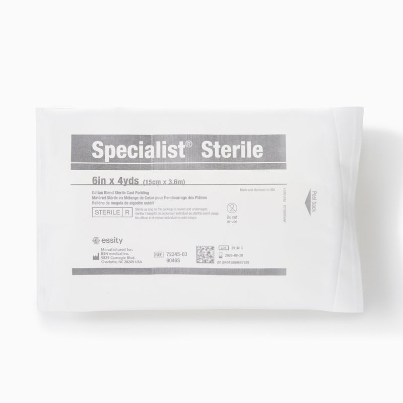 Specialist® Sterile Cast Padding Undercast 6 Inch X 4 Yard Cotton / Rayon Sterile (1118723_CS) 25/CS