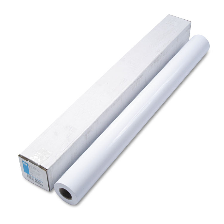 HP DesignJet Large Format Paper for Inkjet Prints, 7 mil, 42" x 100 ft, Gloss White (HEWQ6576A) 1 Roll