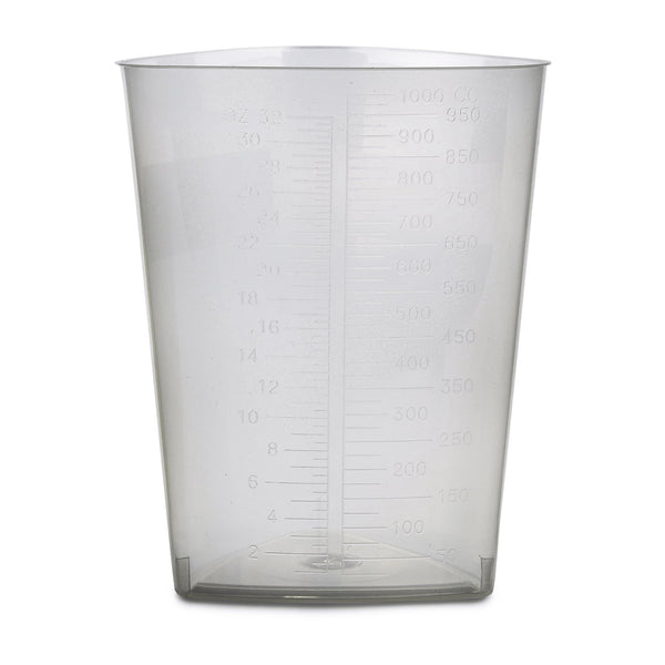 McKesson Graduated Container Triangular Polypropylene 1,000 mL (32 oz.) (641371_EA) 1/EA