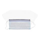 Cardinal Health™ Procedure Mask with Eye Shield Anti-fog Foam ASTM Level 3 Earloops One Size Fits Most (296230_BX) 25/BX