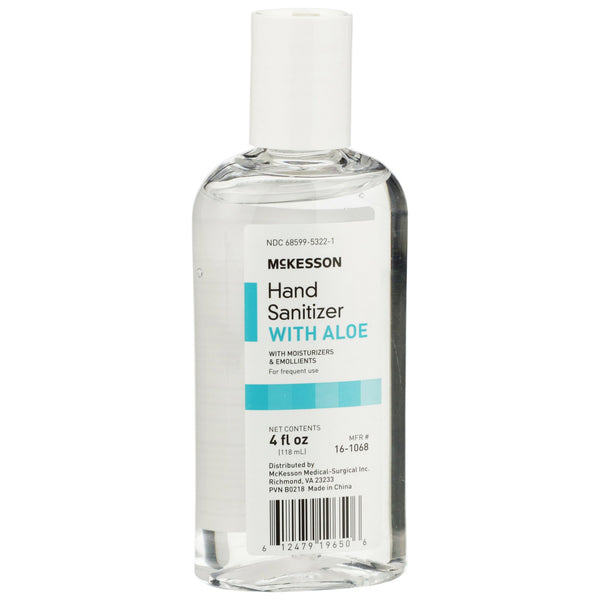 McKesson Hand Sanitizer with Aloe 4 oz. Ethyl Alcohol Gel Bottle (953790_EA) 1/EA