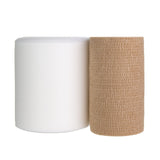 FlexPress2 Lite™ 2 Layer Compression Bandage System 4 Inch X 3-4/5 Yard / 4 Inch X 5-1/2 Yard Self-Adherent Closure Tan / White NonSterile Standard Compression (1178168_BX) 1/BX