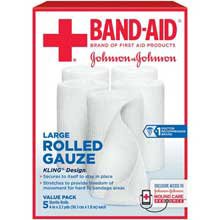 Band-Aid® Conforming Bandage 4 Inch X 3-3/5 Yard Sterile 5 per Pack (874704_BX) 5/BX