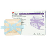 3M™ Tegaderm™ Foam Dressing 2 X 2 Inch With Border Film Backing Silicone Adhesive Square Sterile (1079670_BX) 10/BX