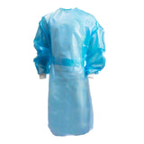 McKesson Chemotherapy Procedure Gown 2X-Large Blue NonSterile AAMI Level 2 / ASTM D6978 Disposable (1177930_CS) 30/CS
