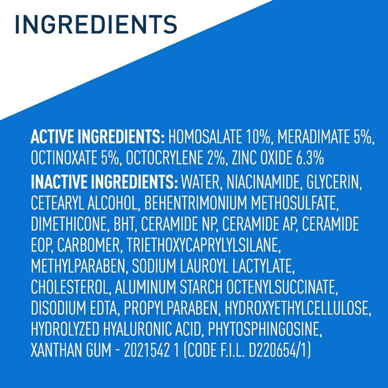 CeraVe® AM Facial Moisturizer with Sunscreen 3 oz. Pump Bottle Unscented Lotion (1229989_EA) 1/EA