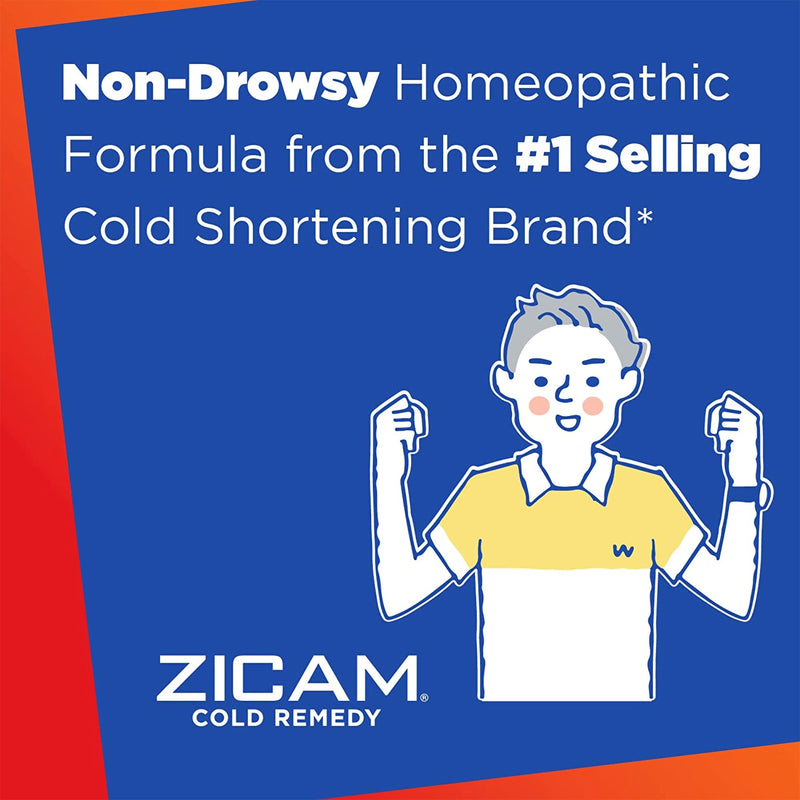 Zicam® Cold and Cough Relief 2X - 1X Strength Tablet 25 per Box (661914_BX) 25/BX