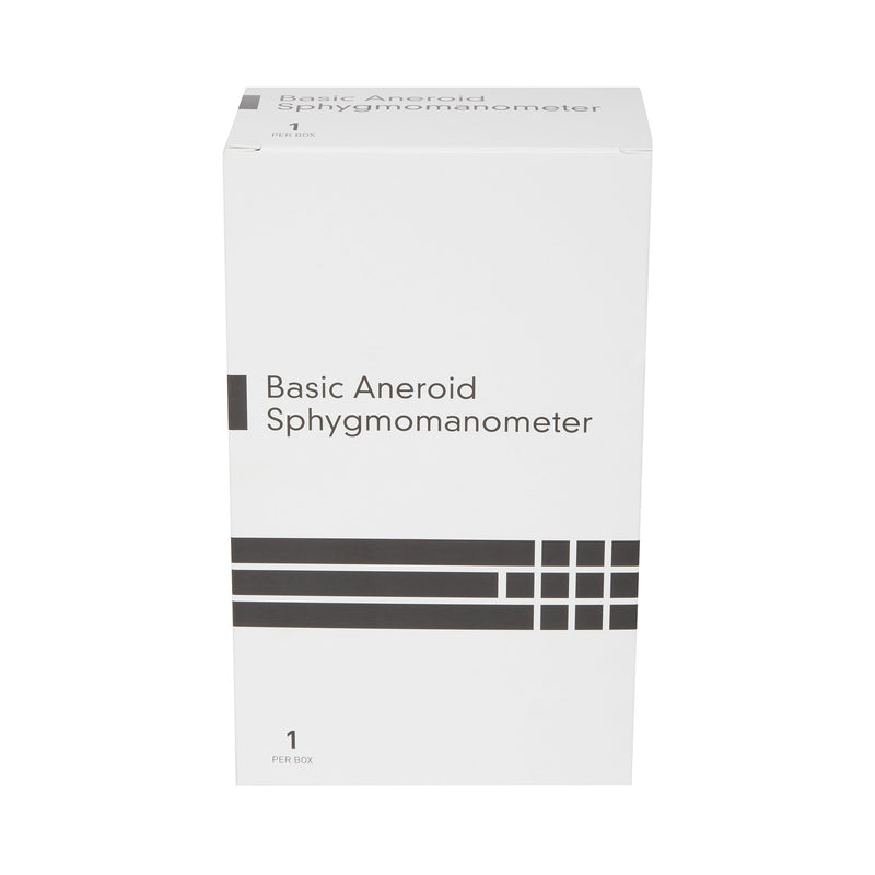 BASIC Aneroid Sphygmomanometer Unit Small Adult Cuff Nylon Cuff 12 - 17 cm Pocket Aneroid (363778_EA) 1/EA