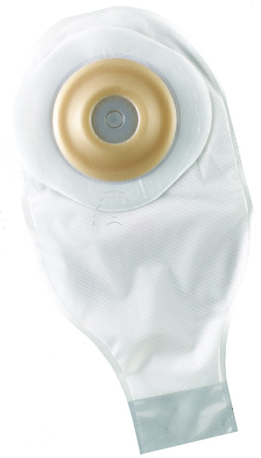 ActiveLife® Colostomy Pouch One-Piece System 12 Inch Length Flat, Pre-Cut 1-1/2 Inch Stoma Drainable (208751_BX) 5/BX