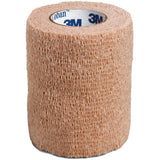 3M™ Coban™ Cohesive Bandage 3 Inch X 5 Yard Self-Adherent Closure Tan NonSterile Standard Compression (481237_RL) 1/RL