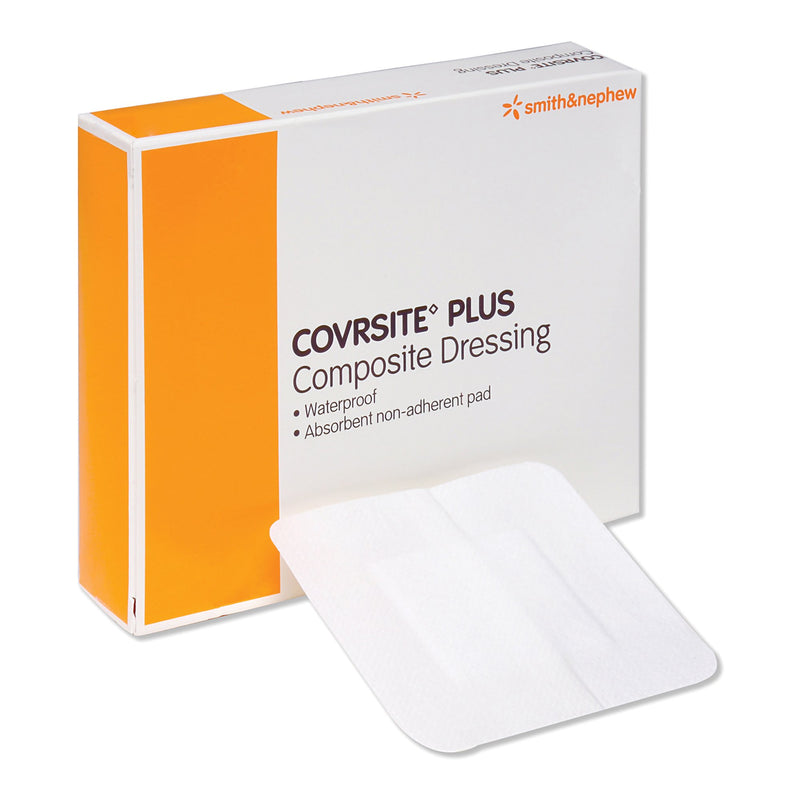COVRSITE Plus Composite Dressing 6 X 6 Inch Square NonSterile Film Backing (407733_EA) 1/EA