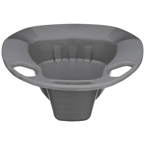McKesson Stackable Bedpan Graphite 2 Quart / 1893 mL (1028130_EA) 1/EA