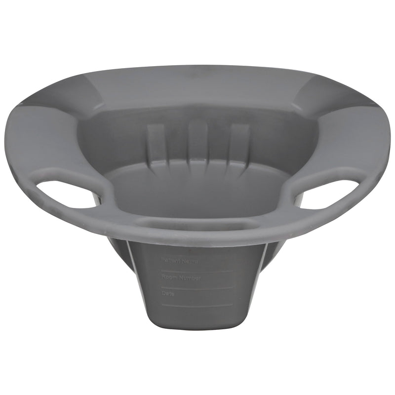 McKesson Stackable Bedpan Graphite 2 Quart / 1893 mL (1028130_EA) 1/EA