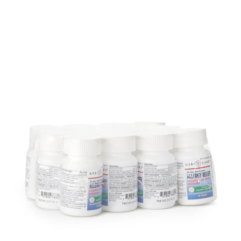 Geri-Care® Allergy Relief 10 mg Strength Tablet 90 per Bottle (689195_CS) 12/CS