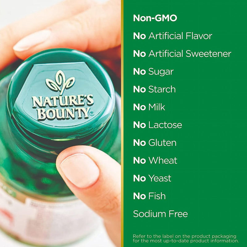 Nature's Bounty® Dietary Supplement Milk Thistle 1,000 mg Strength Capsule 50 per Bottle (1231642_BT) 1/BT