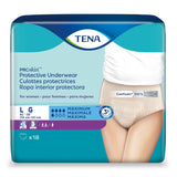 TENA® ProSkin™ Protective Female Adult Absorbent Underwear Pull On with Tear Away Seams Large Disposable Moderate Absorbency (1135408_BG) 18/BG