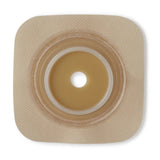 Sur-Fit Natura® Ostomy Barrier Trim to Fit, Extended Wear Durahesive® Adhesive 45 mm Flange Hydrocolloid 1 to 1-1/4 Inch Opening 4 X 4 Inch (461920_BX) 10/BX