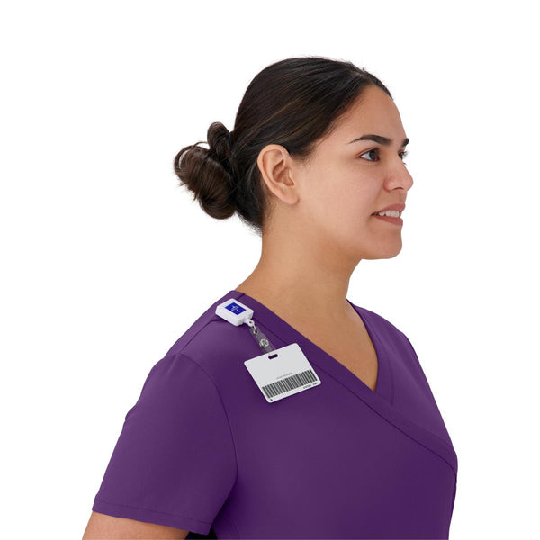 Staten AVE Women's Scrub Top, Regal Purple, Size S, 1/EA  (4865RPLS) Each