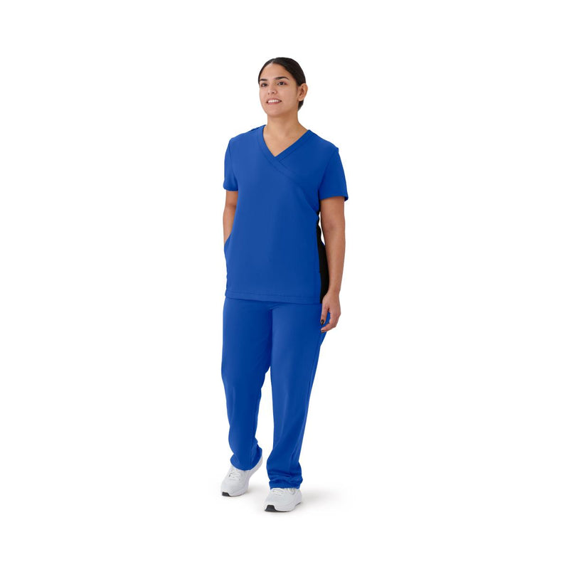 Staten AVE Women's Scrub Top, Royal Blue, Size XXS, 1/EA  (4865RYLXXS) Each