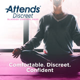 Attends® Discreet Ultra Thin Bladder Control Pad 9 Inch Length Light Absorbency Polymer Core One Size Fits Most (1039119_BG) 20/BG