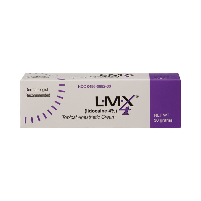 LMX® 4 Topical Pain Relief 4% Strength Lidocaine Cream 1.05 oz. (473547_EA) 1/EA