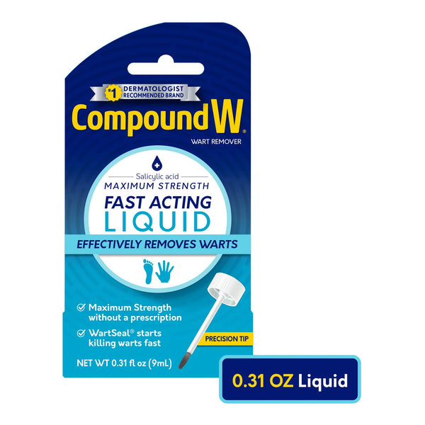 Compound W® Wart Remover 17% Strength Topical Solution 0.31 oz. (1218797_EA) 1/EA
