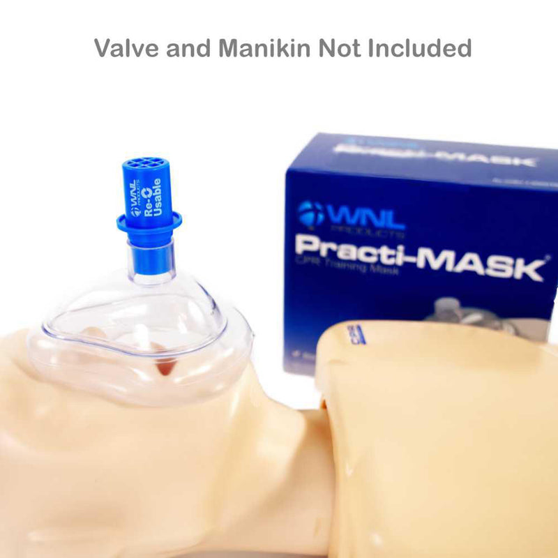 Practi-MASK® CPR Trainer with Training Valve Combo Adult / Child (1070992_EA) 1/EA