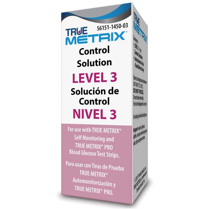 TRUE METRIX® Blood Glucose Control Solution 3 mL Level 3 (1116266_EA) 1/EA