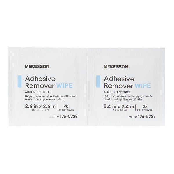 McKesson Adhesive Remover Wipe 50 per Box (1088821_CS) 2500/CS