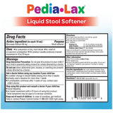 Pedia-Lax® Stool Softener Fruit Punch Flavor Liquid 4 oz. 50 mg / 15 mL Strength Docusate Sodium (738525_EA) 1/EA