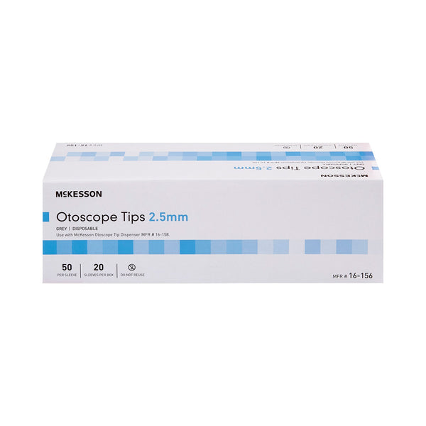 McKesson Ear Speculum Tip Child Size Plastic 2.5 mm Disposable (930088_BX) 1000/BX