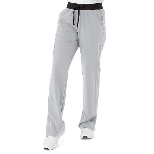 Varick AVE Women's Scrub Pant, Gray, S Tall, 1/EA  (4913GRYST) Each