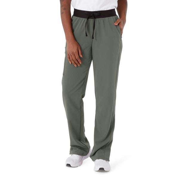 Varick AVE Women's Scrub Pant, Olive Green, S Tall, 1/EA  (4913OLVST) Each