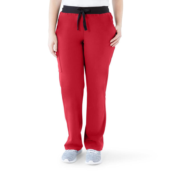 Varick AVE Women's Straight Leg Scrub Pant, Red, 4XL, 1/EA  (4913RED4XL) Each