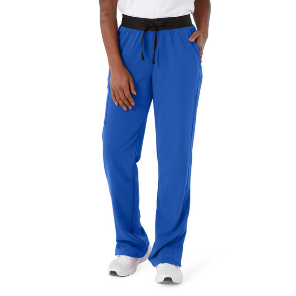 Varick AVE Women's Scrub Pants, Petite, Royal Blue, Size S, 1/EA  (4913RYLSP) Each