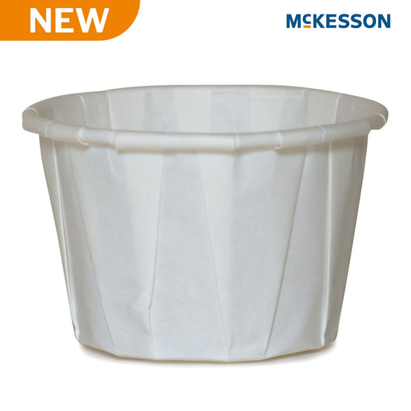 McKesson Souffle Cup 2 oz. White Paper Disposable (1251881_SL) 250/SL