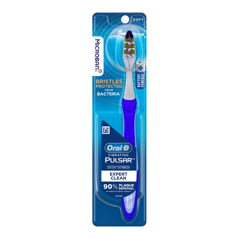 Oral-B Pulsar Toothbrush Blue / White Adult Soft (1231760_EA) 1/EA