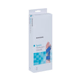 McKesson Wrist Brace with Thumb Spica Palmar Pad Aluminium / Foam / Nylon / Plastic / Polyester Left Hand Blue / Gray Large / X-Large (1159135_EA) 1/EA