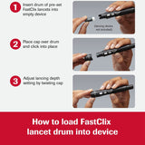 Accu-Chek® Lancet for Lancing Device Non-Safety Twist Off Cap Multiple Sites (820615_BX) 102/BX