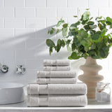 Arkwright Home® Host & Home 6pc Bath Towel Set Light Grey, 6/Case Sets (BSET-HH-LGY-CS) Case of 6 Sets