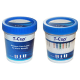T-Cup® Drugs of Abuse Test Kit AMP, BAR, BUP, BZO, COC, mAMP/MET, MDMA, MOP, MTD, OXY, PCP, THC (CR, pH, SG) 25 Tests CLIA Waived (1185019_BX) 25/BX
